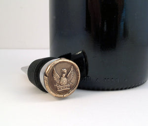 Strength and Courage - Eagle Spreading Wings Wine Stopper