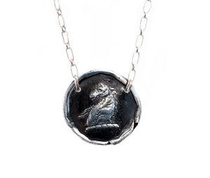 Power, Freedom and Strength - Horse Head Livery Necklace