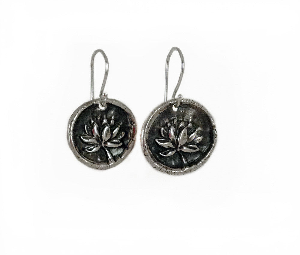 Purity and Rebirth - Lotus Earrings