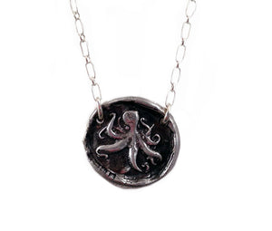 Protection & Good Luck- Octopus Necklace