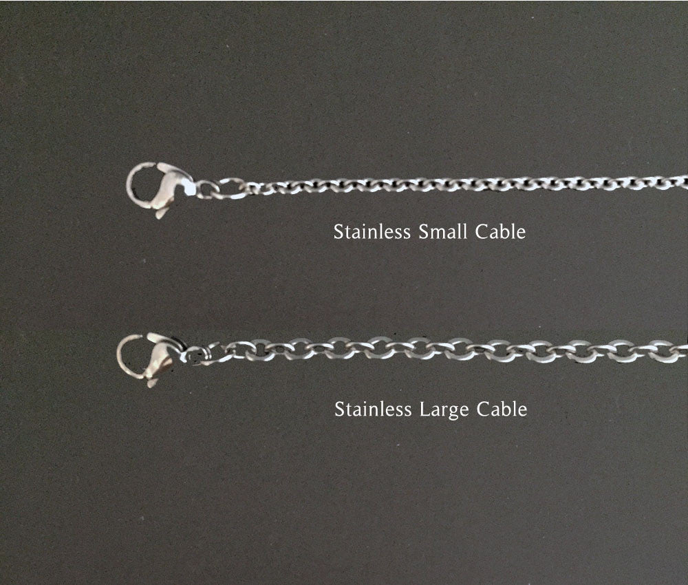 Large stainless shop steel chain