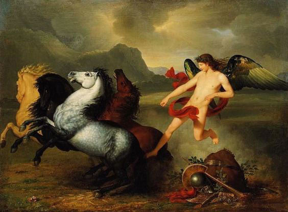 Peace Stops War - The Genius of Peace Stopping the Horses of War